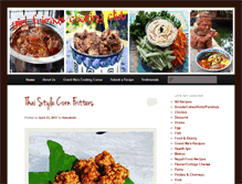 Tablet Screenshot of gfcookingclub.com